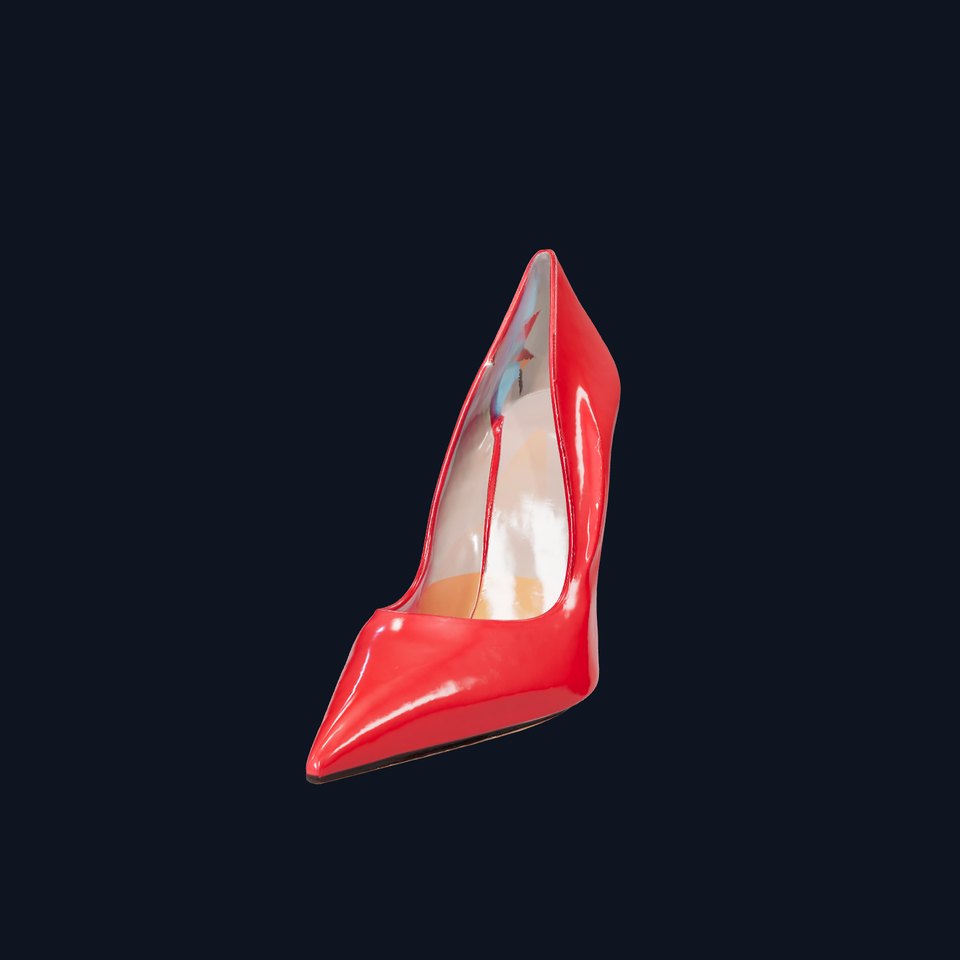 Classic Red Stiletto model pack